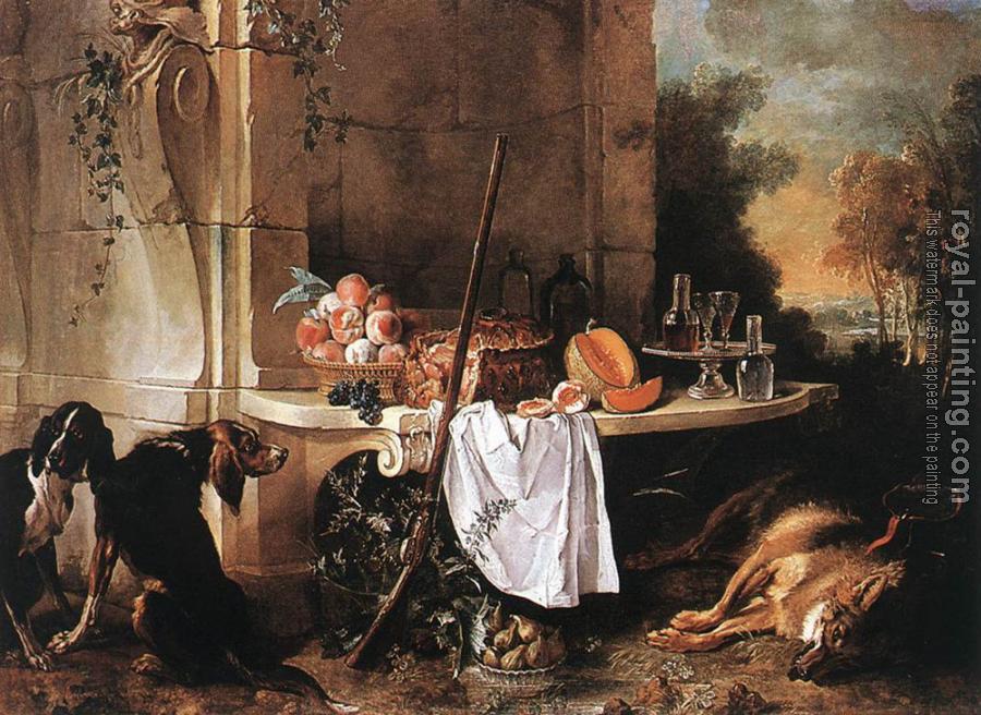 Jean-Baptiste Oudry : Dead Wolf